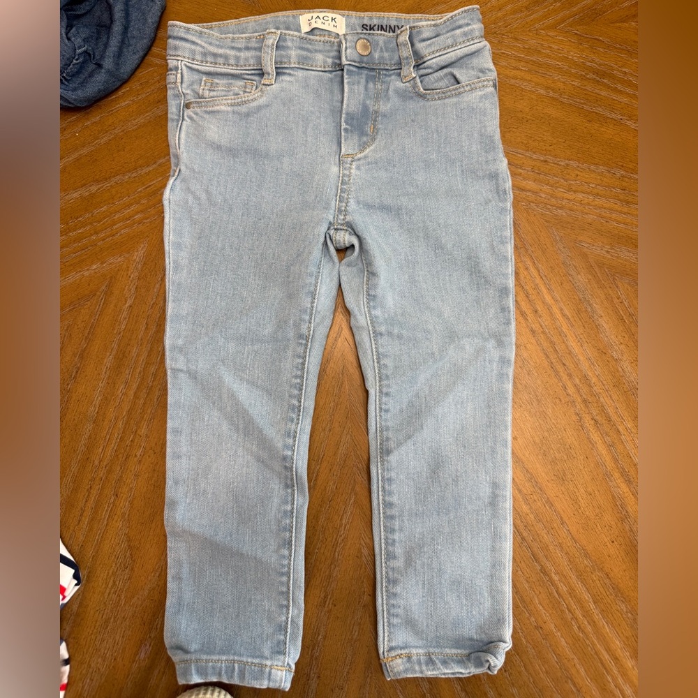 Janie & Jack Light Blue Skinny Jeans 3T